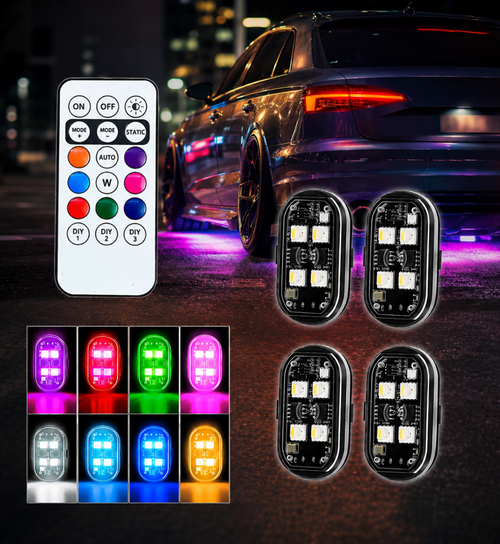 RGB LED Light Pro Kit with Remote